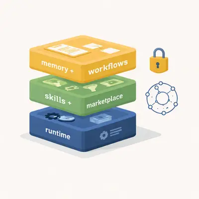 Agents Are Turning Into Platforms: Skills Marketplaces, Memory Substrates, and Secure “Remote-Local” Compute