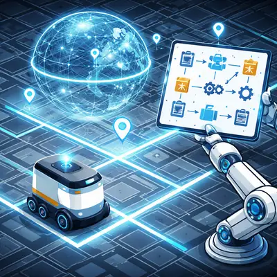 AI Leaves the Chat Window: Spatial Models, Robot Planning, and the New Data Race