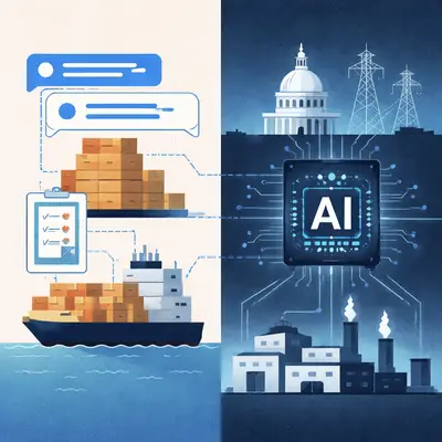 AI Moves Up the Stack: From Seller Sourcing to National Industrial Policy