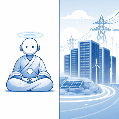 From Robot Monks to Flexible Data Centers: AI’s Human Side Meets Its Power Problem