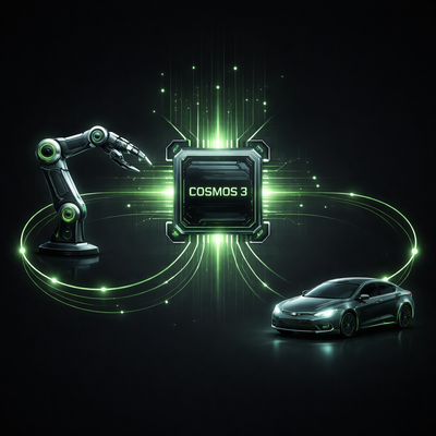 NVIDIA Unveils Cosmos 3, an Open Foundation Model for Physical AI